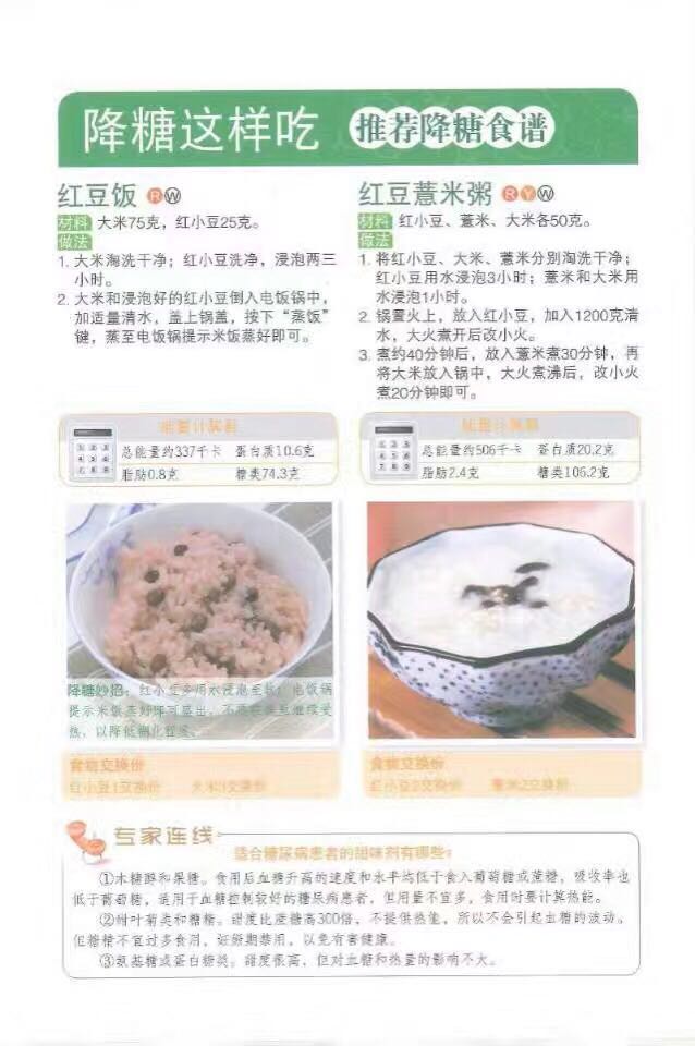 打敗糖尿病，從嘴做起，糖友食物——紅小豆。